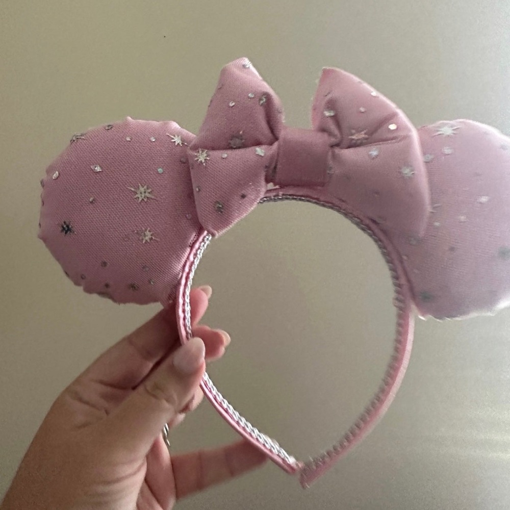 Disney ears | pink disney ears w/pixie dust